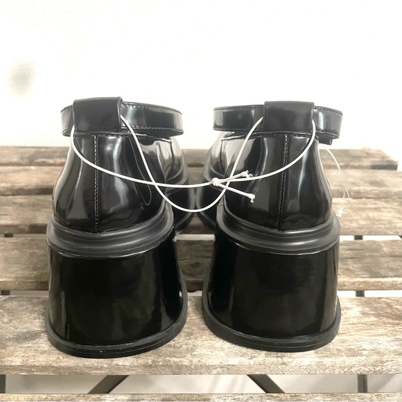 Jeffrey Campbell Womens Shoes Black Mary Jane Platform Empath Platform Size 8 - Picture 4 of 8